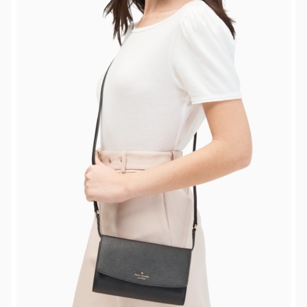 Black Kate Spade purse - Picture 4 of 8